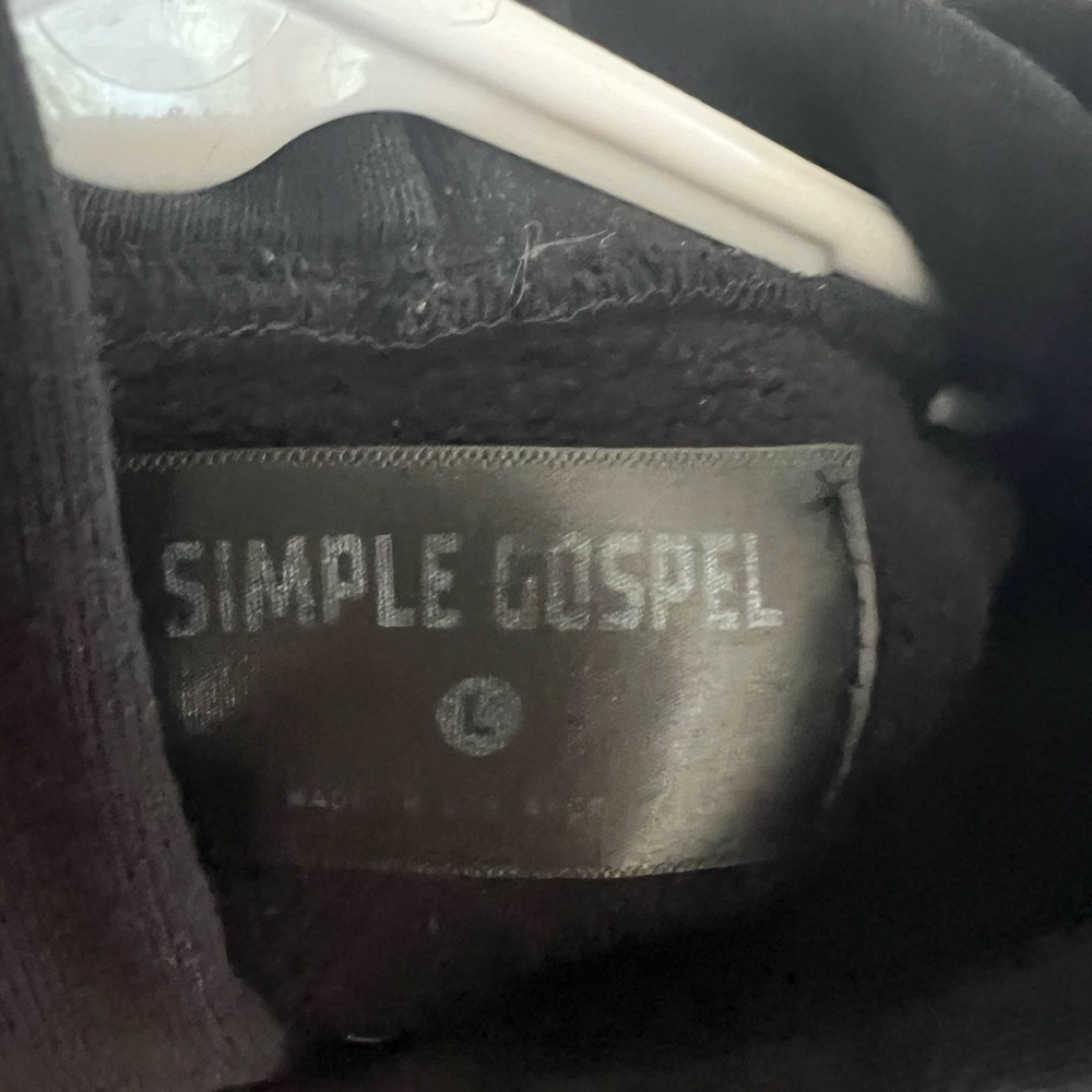 Justin Bieber - Simple Gospel “Today Is Another Fresh Start” Hoodie large - Picture 3 of 3